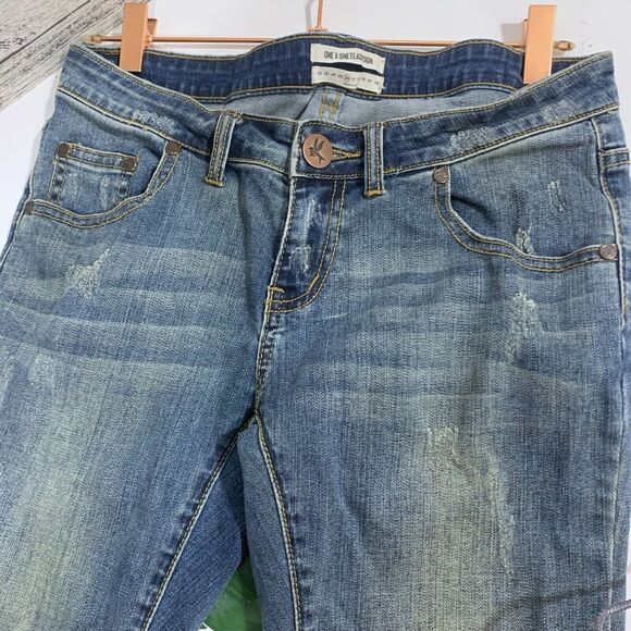 one teaspoon freebird II low waist short rise fitted leg zippered leg Size 26 - Picture 8 of 14